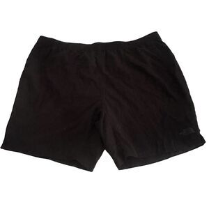 The North Face Shorts Men's 2XL XXL Black Nylon Shell Running Gym Flashdry